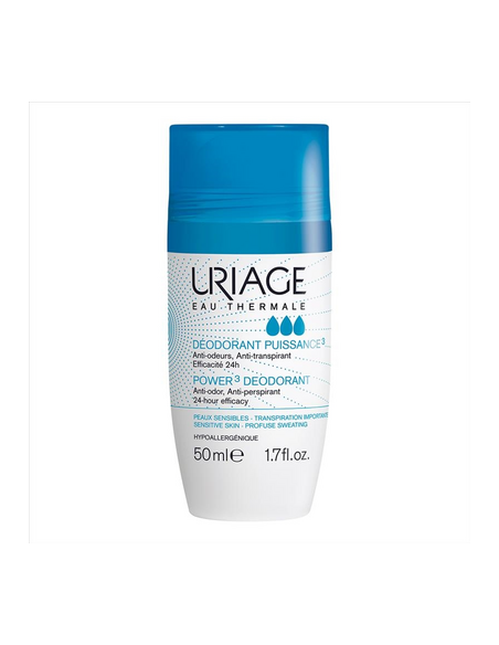 URIAGE - DEODORANTE POWER3 ROLL ON 50ML - Clubfarma