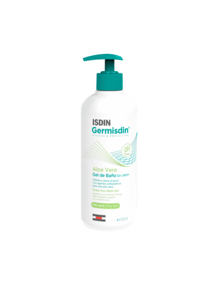 ISDIN GERMISDIN ALOE VERA DETERGENTE CORPO SENZA SAPONE 500ML - Clubfarma