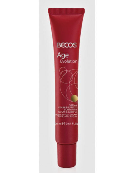 BECOS AGE EVOLUTION CREMA DOUBLE EFFECT CONTORNO OCCHI E LABBRA 20ML - Clubfarma