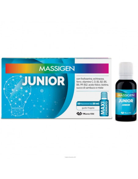 MARCO VITI MASSIGEN JUNIOR 10FLACONCINI 25ML - Clubfarma