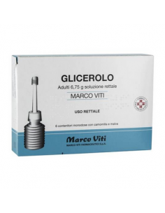 MARCO VITI GLICEROLO 6CONTENITORI MONODOSE 6,75G - Clubfarma