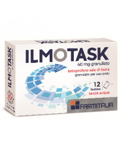 FARMITALIA ILMOTASK ANTINFIAMMATORIO 12BUSTINE OROSOLUBILI 40MG - Clubfarma