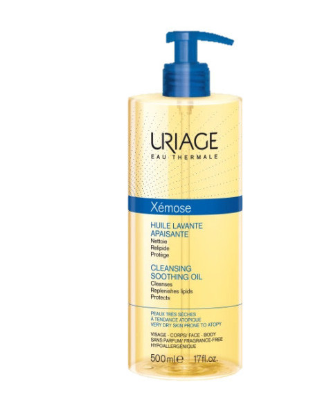 URIAGE XEMOSE OLIO DETERGENTE ANTI PRURITO 500 ML - Clubfarma