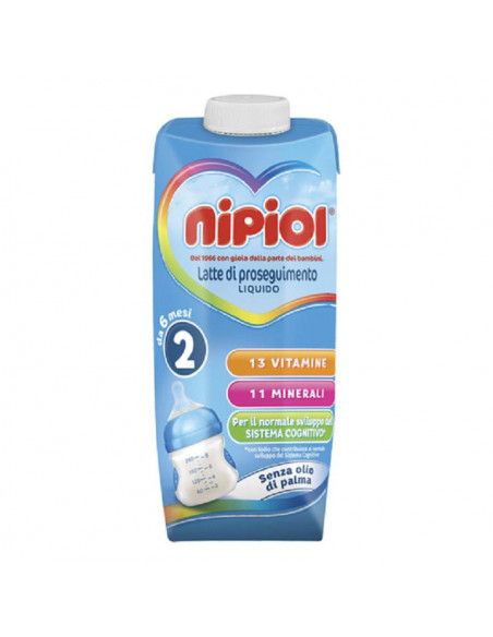 NIPIOL 2 LATTE LIQUIDO 500ML - Clubfarma