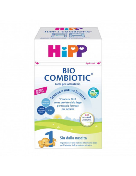 HIPP 1 COMBIOTIC LATTE DI PROSEGUIMENTO 600G - Clubfarma