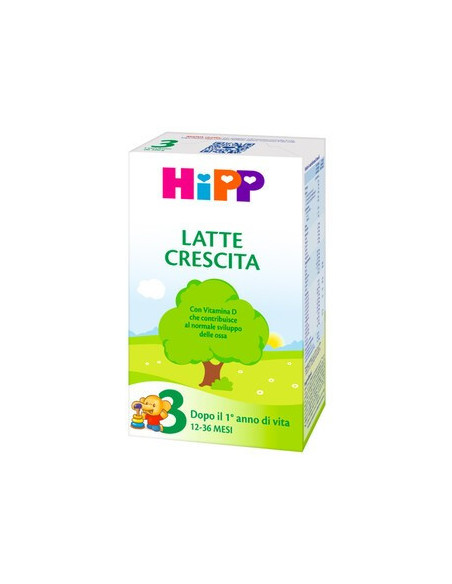 HIPP LATTE 3 CRESCITA POLVERE 500G - Clubfarma