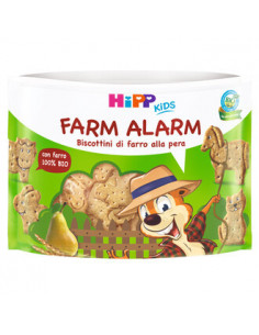 HIPP FARMA ALARM BISCOTTI DI FARRO ALLA PERA 45G - Clubfarma