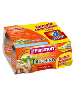 PLASMON OMOG TACCHINO 4X80G