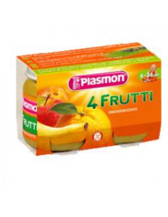 PLASMON OMOG 4 FRUTTI 6X104G