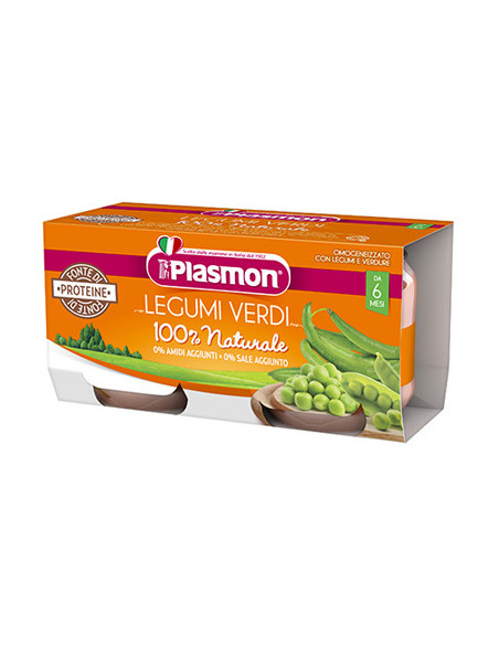 PLASMON OMOG LEGUMI VERDI2X80G