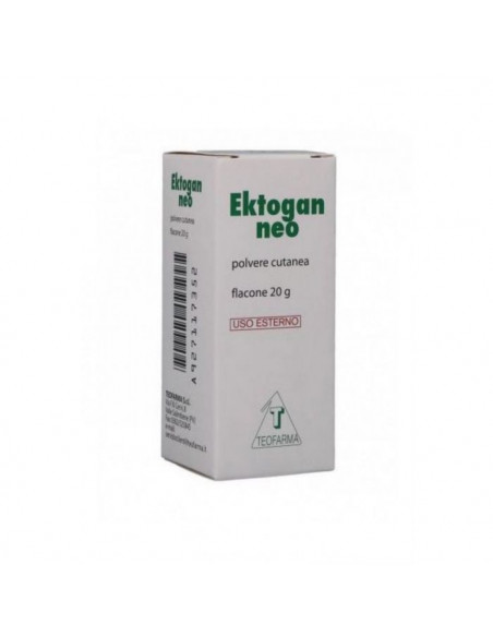 TEOFARMA EKTOGAN NEO POLVERE ANTIMICROBICA 20G - Clubfarma