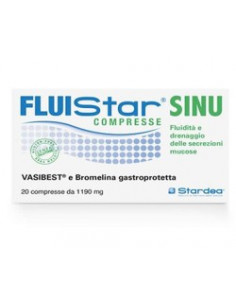 STARDEA FLUISTAR SINU 20COMPRESSE  - Clubfarma