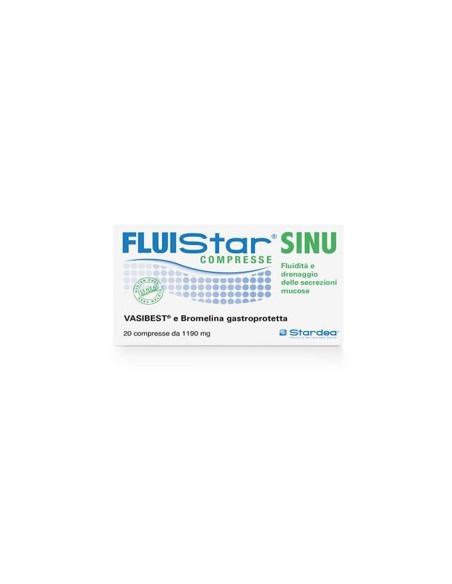 STARDEA FLUISTAR SINU 20COMPRESSE  - Clubfarma