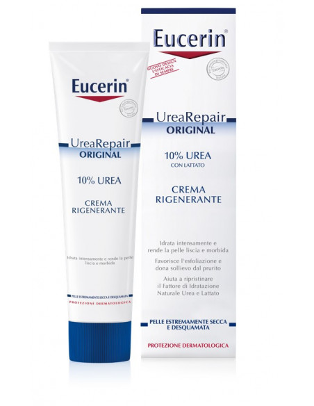 Eucerin UreaRepair Original 10% urea con lattato emulsione intensiva per pelle estremamente secca e desquamata 100ml