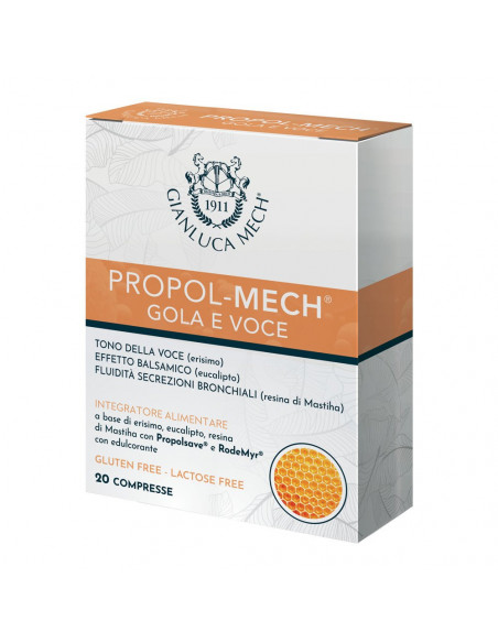 GIANLUCA MECH PROPOL-MECH GOLA E VOCE 20 COMPRESSE - Clubfarma