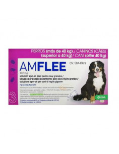 AMFLEE SPOTON 3PIPETTE CANI DA 40-60KG - Clubfarma