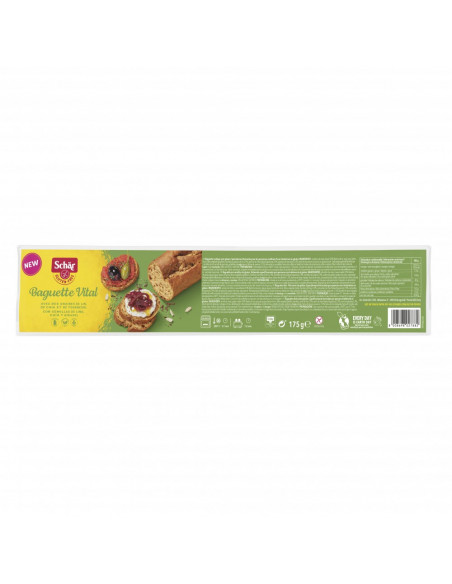 SCHAR BAGUETTES VITAL PANE SENZA GLUTINE 175G - Clubfarma