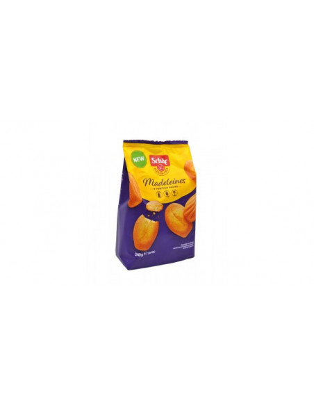 SCHAR MADELEINES MERENDA SENZA GLUTINE 6PEZZIX40G - Clubfarma