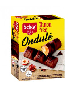 SCHAR ONDULE' DOLCE CIOCCOLATO CIALDA E NOCCIOLA 3PEZZI  90 G - Clubfarma