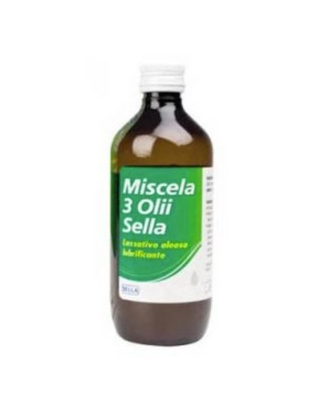 MISCELA 3 OLI SELLA LASSATIVO OLEOSO LUBRIFICANTE 250ML - Clubfarma