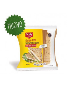 SCHAR SANDWICH AI SEMI DI CHIA SENZA GLUTINE 400 G - Clubfarma