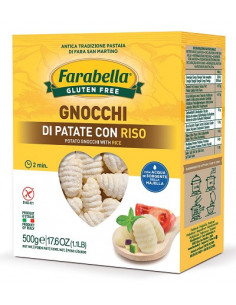 FARABELLA GNOCCHI PATATE RISO SENZA GLUTINE 500 G - Clubfarma