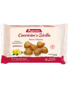 AGLUTEN CUORICINI SICILIA 150G