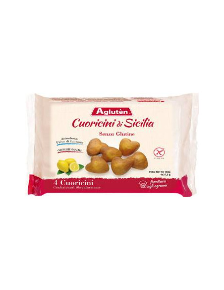 AGLUTEN CUORICINI SICILIA 150G