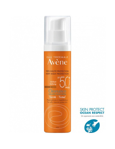 AVENE EAU THERMALE CLEANANCE SOLARE COLORATO 50+ 50 ML - Clubfarma