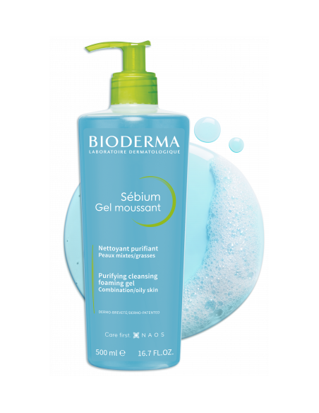 BIODERMA SEBIUM GEL MOUSSANT DETERGENTE 200ML - Clubfarma