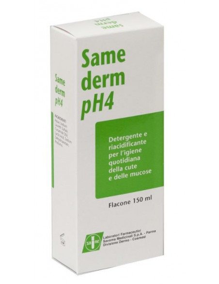 SAME DERM PH4 DETERGENTE 150ML - Clubfarma