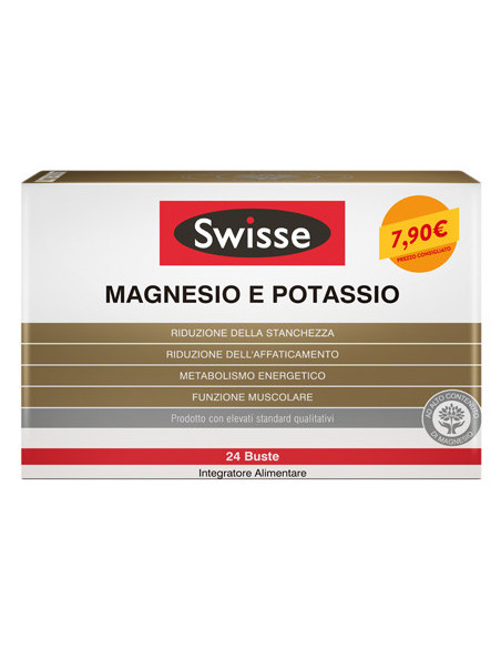 SWISSE MAGNESIO POTASSIO24BUST