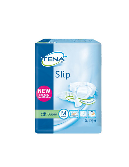 TENA SLIP SUPER PANN M 10PZ