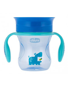 Chicco tazza perfect 360 azzurra 12 mesi