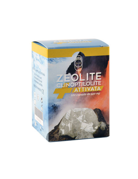 Zeolite clinoptilolite attivata suprema 100 capsule 540 mg