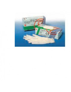 Guanto in lattice per esplorazione fz quality meds misura large 1 scatola 100 guanti