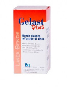 Benda medicata elastica gelast con ossido di zinco 10x700cm