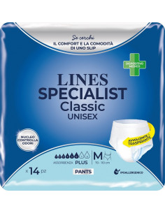 Lines specialist classic pants plus m 14 pezzi