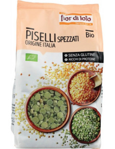 Piselli spezzati italia senza glutine bio 400 g