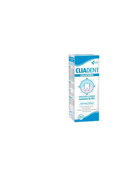 Cliadent collutorio 0,15% clorexidina 250ml