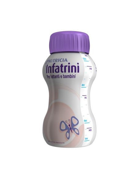 Infatrini 125 ml 24 bottiglie in plastica