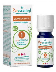 Puressentiel lavanda spica olio essenziale bio 10 ml