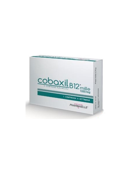 Cobaxil b12 1000 mcg 5 compresse sublinguali