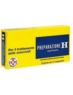 PREPARAZIONE H 12 SUPPOSTE 23MG - Clubfarma