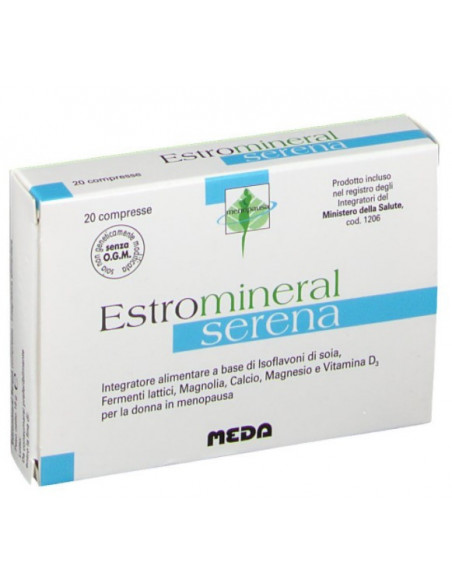 ESTROMINERAL SERENA 20 COMPRESSE - Clubfarma