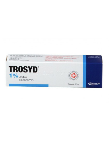 TROSYD CREMA DERMATOMICOSI 30G 1% - Clubfarma