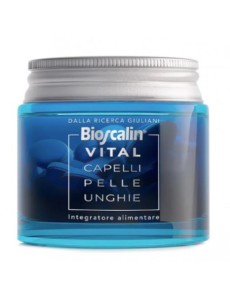 BIOSCALIN VITAL CAPELLI PELLE UNGHIE 60 COMPRESSE - Clubfarma