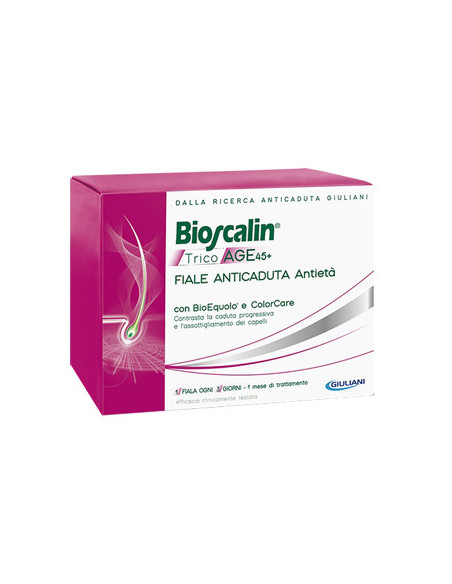 BIOSCALIN TRICOAGE 45+ 10 FIALE - Clubfarma