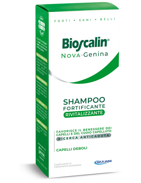 BIOSCALIN NOVA GENINA SHAMPOO RIVITALIZZANTE 200ML - Clubfarma