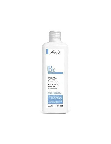 VEBIX PHYTAMIN SHAMPOO ANTIFORFORA 250ML - Clubfarma